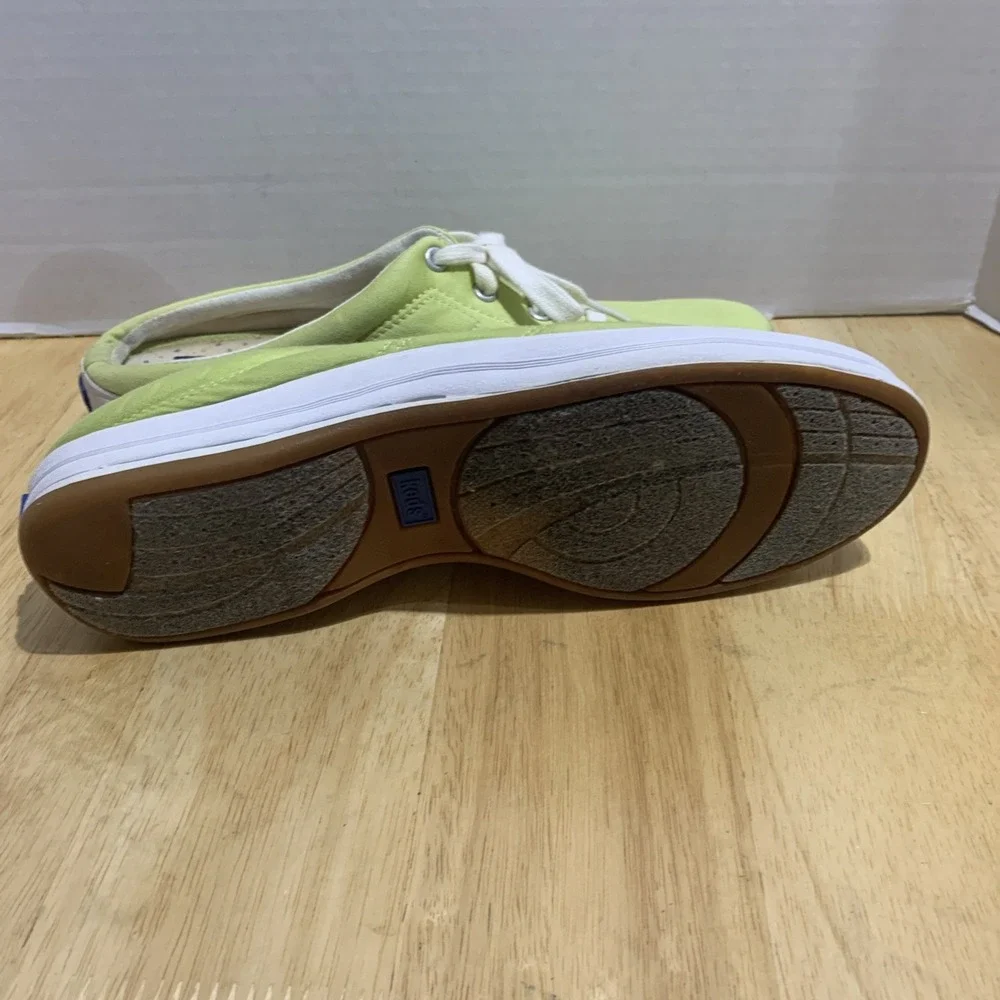 Keds Women Size 8.5 M Green Fashion‎ Sneakers Fabric